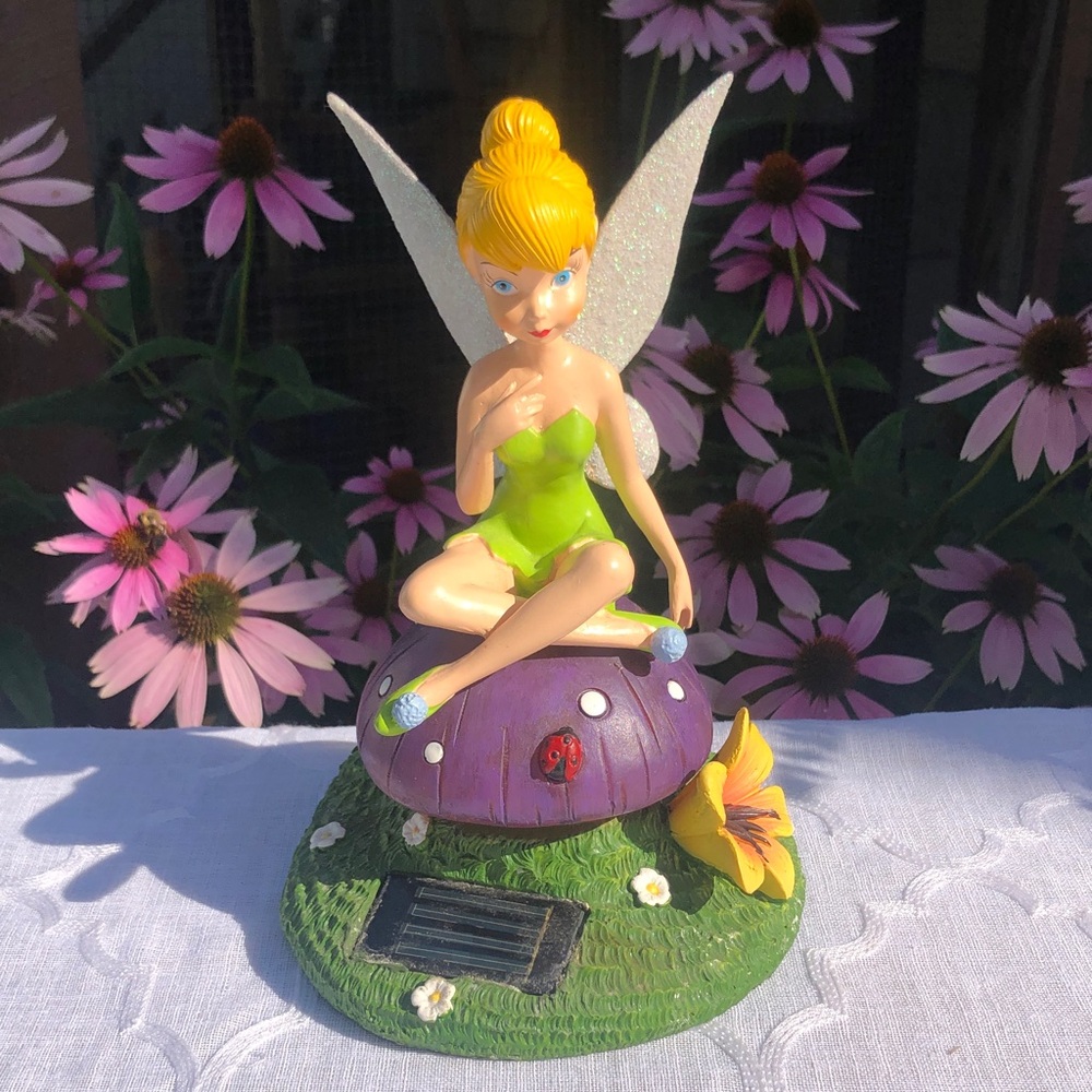 DISNEYs Tinkerbell large garden yard statue and or home decor book end